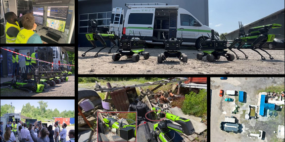 Overview of 6GEM Rescue Robotics Testfield at DRZ