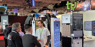 CNI researcher with guests at HMI 2024.