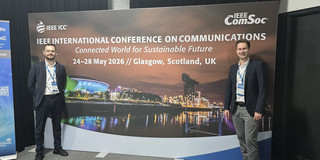 Photo of the ComNets team at IEEE ICC 2026.
