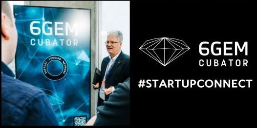 Christian Wietfeld supports 6GEMcubator at StartUpConnect event in Berlin 2024.