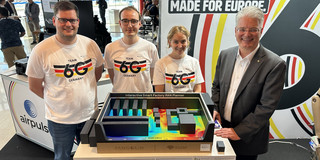 The ComNets Dortmund team represented at the 6G Platform Booth.