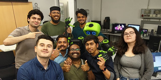 Group photo of the participants involved in the HERA project group.