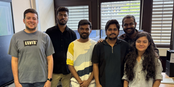 Group photo of the participants involved in the STORM project group.