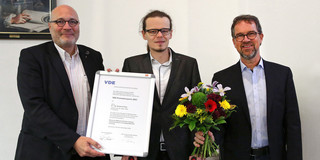 Benjamin Sliwa (Alumni of CNI) receives prestigous VDE Award for his Dissertation