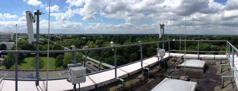 Image from TU Dortmund roof