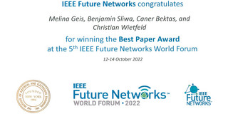 IEEE Best Paper Award at Future Networks World Forum 2022