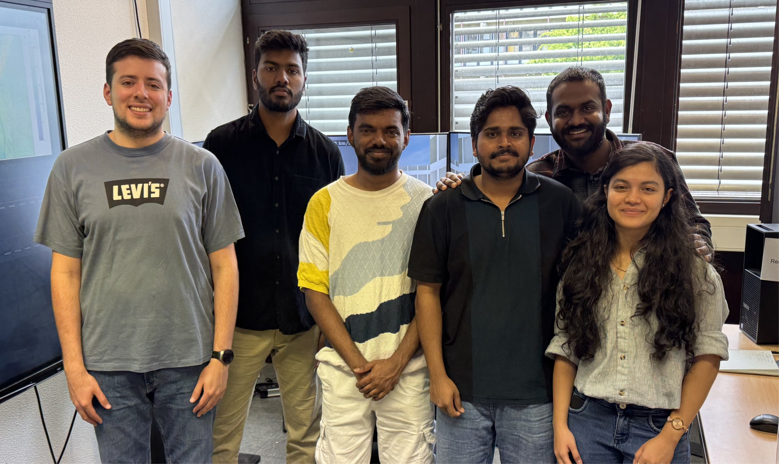 Group photo of the participants involved in the STORM project group.